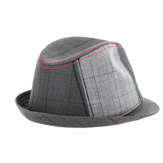 Ripley Wool Felt Trilby Hat Anthracite - Keyone