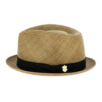 Bailey Brown Panama Ibra Porkpie Hat Reference: 12827 | Traclet Hat Shop