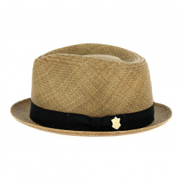 Bailey Brown Panama Ibra Porkpie Hat