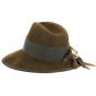 Brown Wool Traveller Hat Capo - Traclet