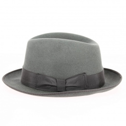 European Homburg Fur Felt Hat - Fléchet