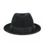 European Homburg Fur Felt Hat - Fléchet
