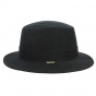 Waterproof Gore-Tex Wool Felt Traveller Hat Black - Wegener