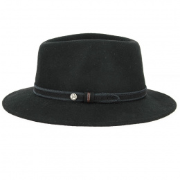 Chapeau Fedora Widem Feutre Poil Noir - Traclet