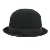 Sorbatti Foldable Bowler Hat Black Wool Felt - Traclet Reference: 12851 | Traclet Hat Shop