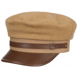 Casquette Marin Riders Soft Coton & Cuir Marron - Stetson