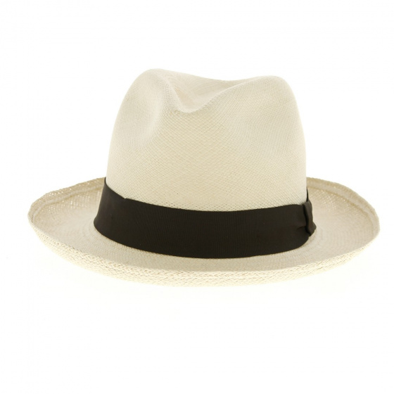 Natural Panama Fedora Hat Olbia - Traclet