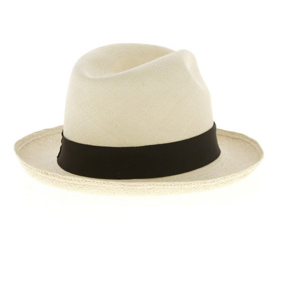 Natural Panama Fedora Hat Olbia - Traclet
