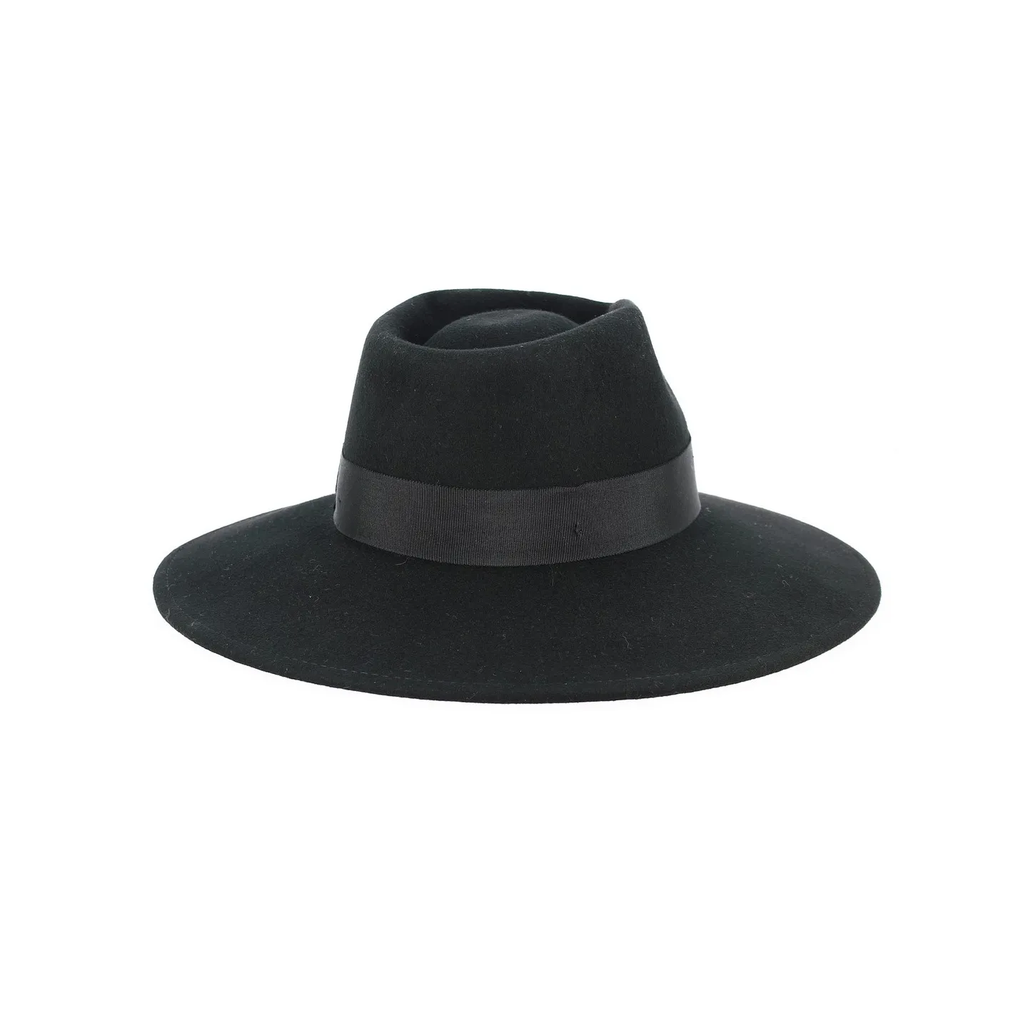 Chapeau Fedora Joanna Feutre Laine Noir - Brixton Reference : 12897 | Chapellerie Traclet