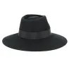 Chapeau Fedora Joanna Feutre Laine Noir - Brixton Reference : 12897 | Chapellerie Traclet