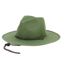 Chapeau Traveller Field Vert - Brixton Reference : 12899 | Chapellerie Traclet