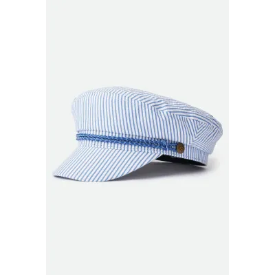Ashland Sailor Cap Blue Stripes - Brixton Reference: 12250 | Traclet Hat Shop