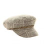 Sailor Cap Ashland Chevron Tan Brown - Brixton