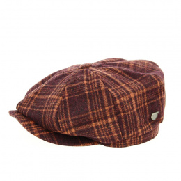 Casquette Gavroche Brood Baggy Laine Crimson - Brixton