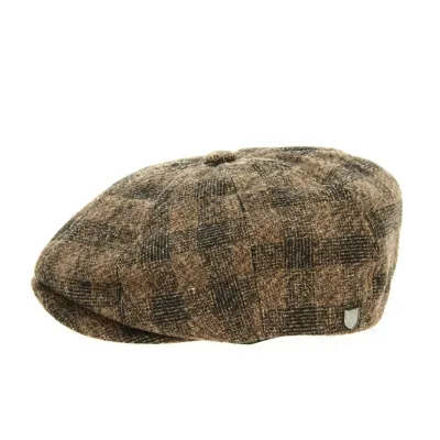 Casquette Gavroche Brood Cap Laine Brun - Brixton Reference : 12911 | Chapellerie Traclet