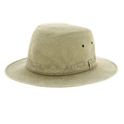 Brisbane Beige Cotton Safari Hat - Crambes Reference: 12922 | Traclet Hat Shop