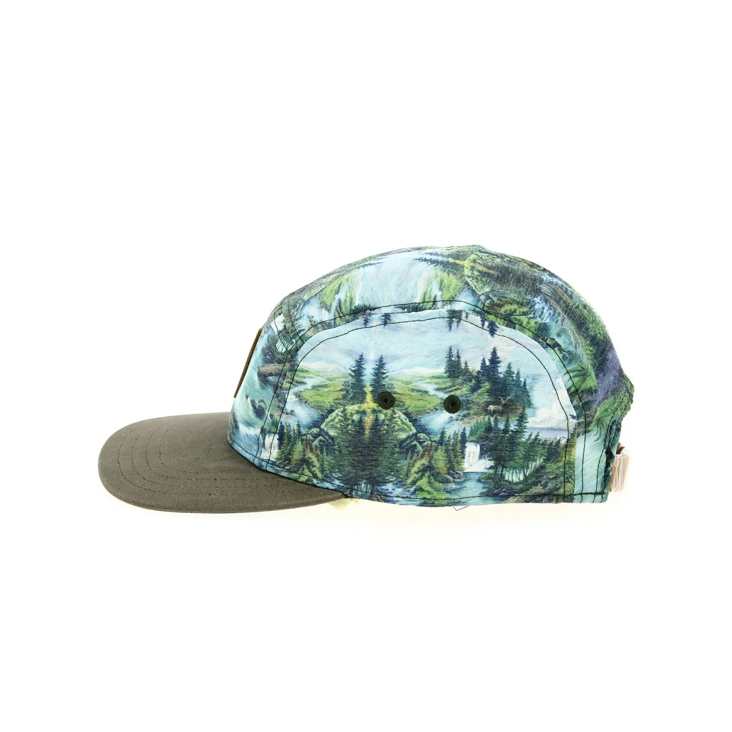 Casquette The Cascade Olive - Coal Reference : 12937 | Chapellerie Traclet