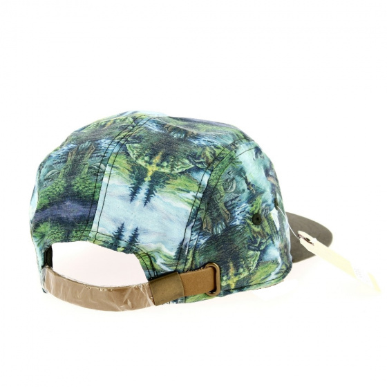 The Cascade Olive Cap - Coal