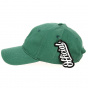 Green Cotton Miles Strapback Cap - Official