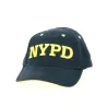 Casquette Baseball NYPD Marine & Jaune - Traclet Reference : 12944 | Chapellerie Traclet