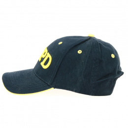 NYPD Baseball Cap Navy & Yellow - Traclet