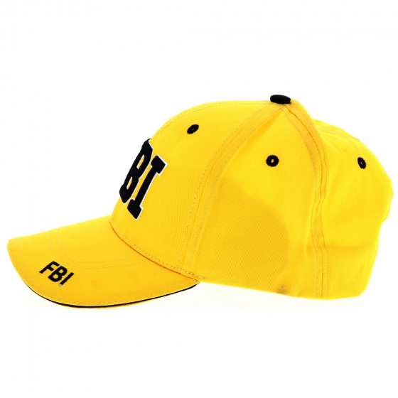 Casquette Baseball Américaine FBI Coton - Traclet Casquette Baseball Américaine FBI Coton - Traclet