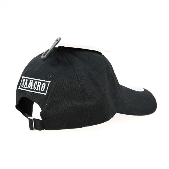 Sons of Anarchy Black Cotton Baseball Cap - Traclet