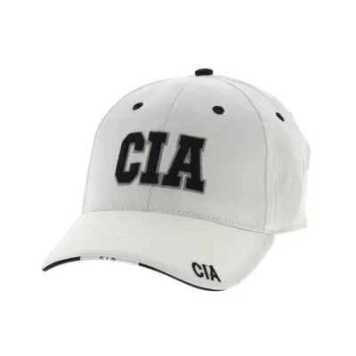 American Baseball Cap CIA Cotton - Traclet Reference: 12946 | Chapellerie Traclet
