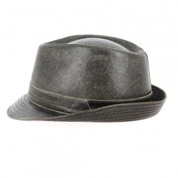 copy of Trilby Roo vintage leather hat - Traclet