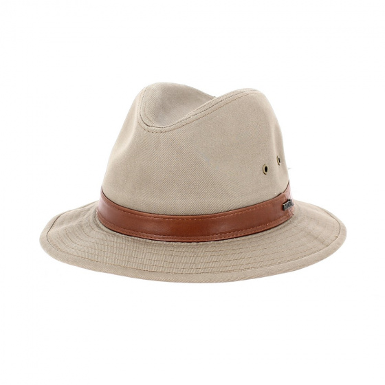 Beige Cotton Bushwalker Hat - Hatland