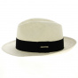 White Small Moden Panama Hat - Traclet