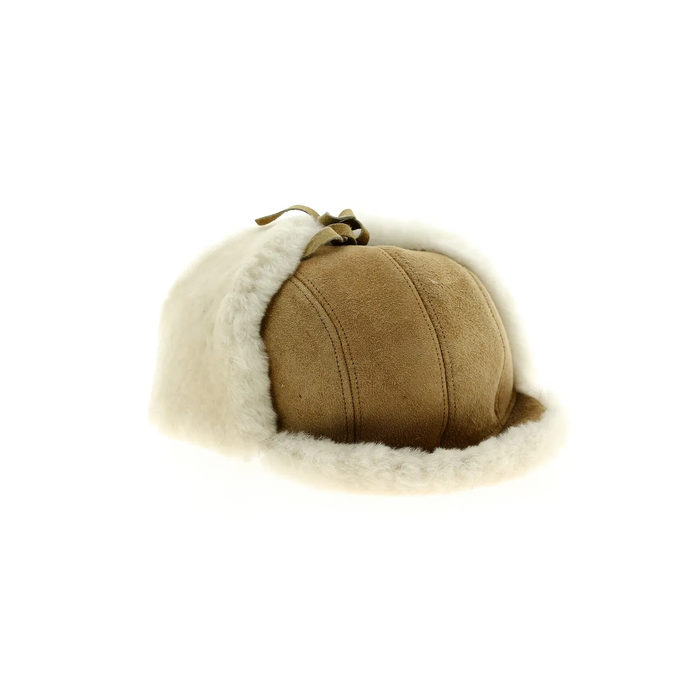 Leather cap with ear flaps Reference: 12996 | Chapellerie Traclet