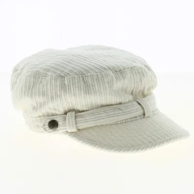 White 100% cotton cap Reference: 13010 | Chapellerie Traclet