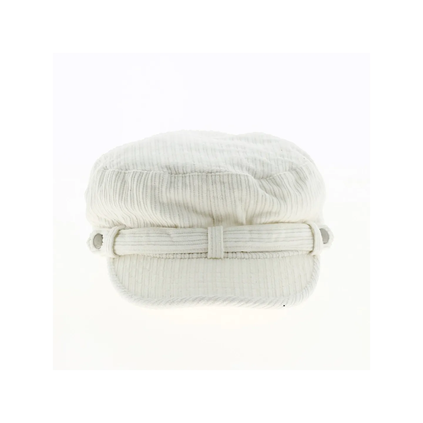 White 100% cotton cap Reference: 13010 | Chapellerie Traclet