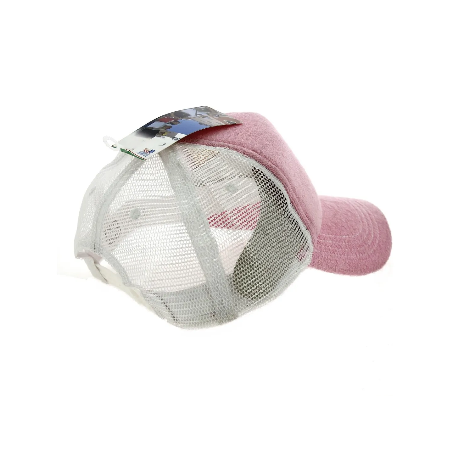 Casquette Trucker Barbe à Papa Rose - Atlantis Reference : 13024 | Chapellerie Traclet