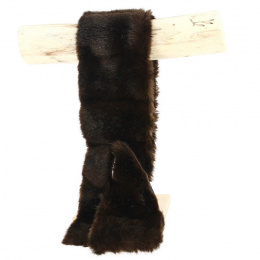 Chaponik Brown Faux Fur Neck Warmer - Traclet