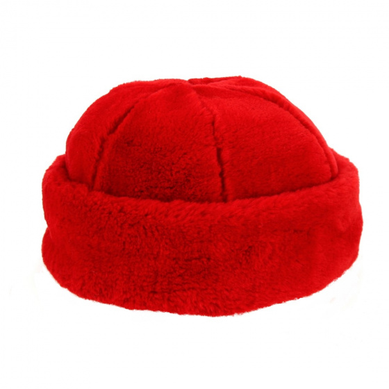 Toque Frimas Cache-Oreilles Acrylique Rouge - Traclet Toque Frimas Cache-Oreilles Acrylique Rouge - Traclet