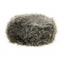 Courchevel Grey Faux Fur Beanie Hat - Traclet