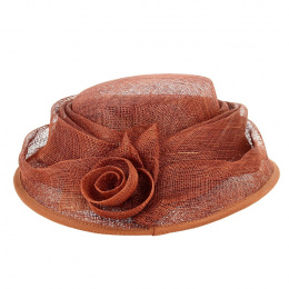 Aliska Flower Straw Ceremonial Hat - Traclet