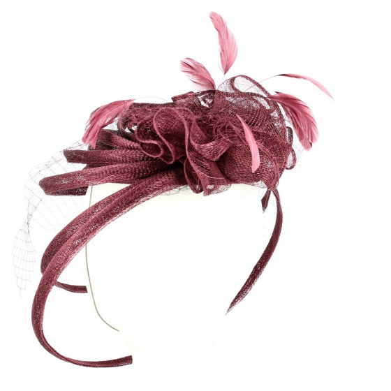 Malorie Straw & Sisal Ceremonial Hat - Traclet