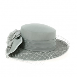 Light Grey Somers Ceremonial Hat - Traclet