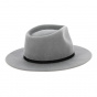 Grey Wool & Cashmere Fedora Series Hat - Stetson
