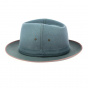 Blue Cotton Sylvain Traveller Hat - Crambes