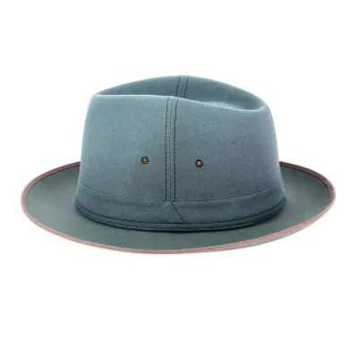 Sylvain Cotton Blue Traveller Hat - Crambes Reference: 13094 | Chapellerie Traclet