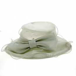 White Elira Ceremonial Hat - Traclet