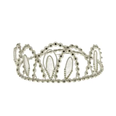 Diadème Cérémonie Strass Blanc - Traclet Reference : 13099 | Chapellerie Traclet