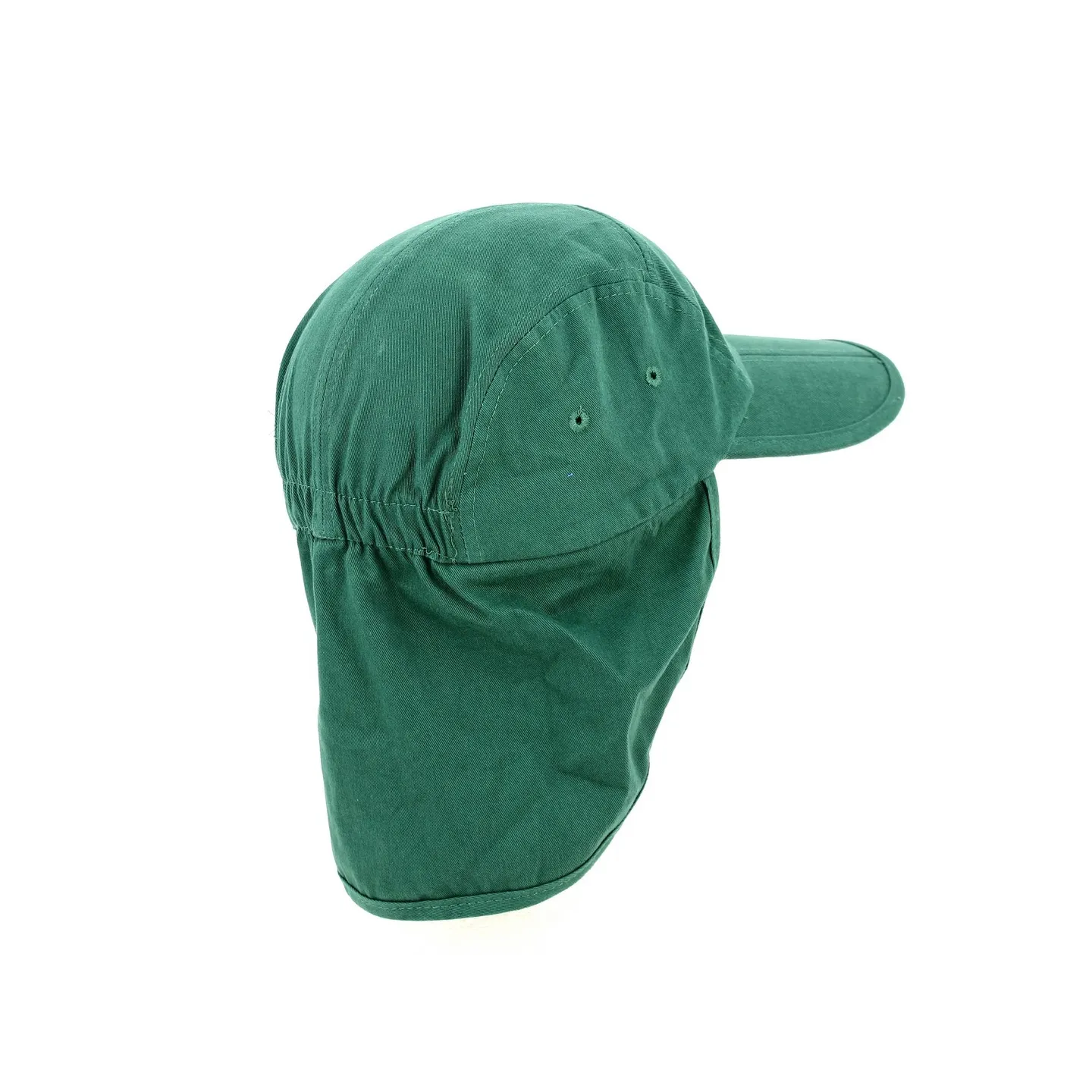 Casquette Saharienne Assouan Coton Vert Bouteille - Traclet Reference : 13110 | Chapellerie Traclet