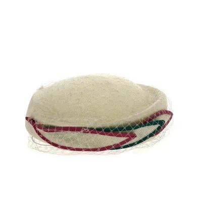 Natural Straw Ceremony Hat - Traclet Reference: 13118 | Traclet Hat Shop