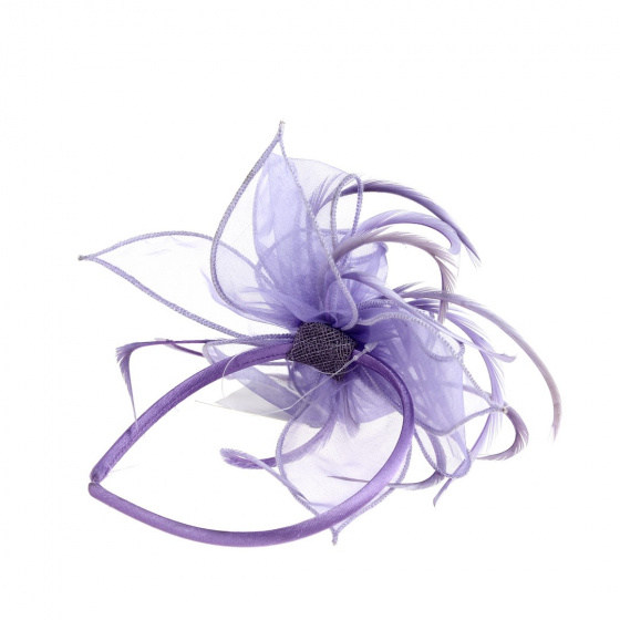 Cecily Pastel Purple Ceremony Headband - Traclet