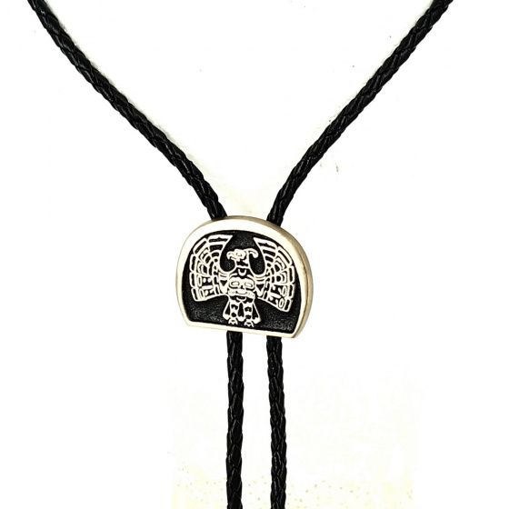 Aztec Eagle Bolo Tie